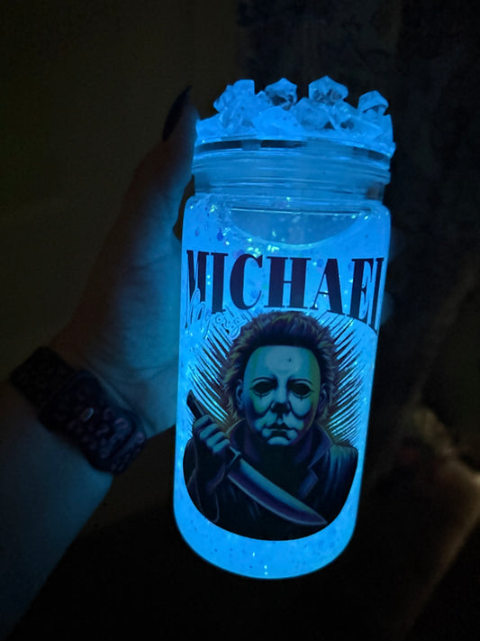 16oz Acrylic Glow In The Dark Cup* Halloween