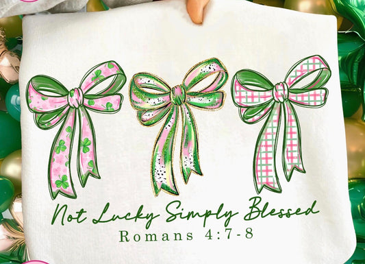 Not Lucky, Simply Blessed (Romans 4:7-8)